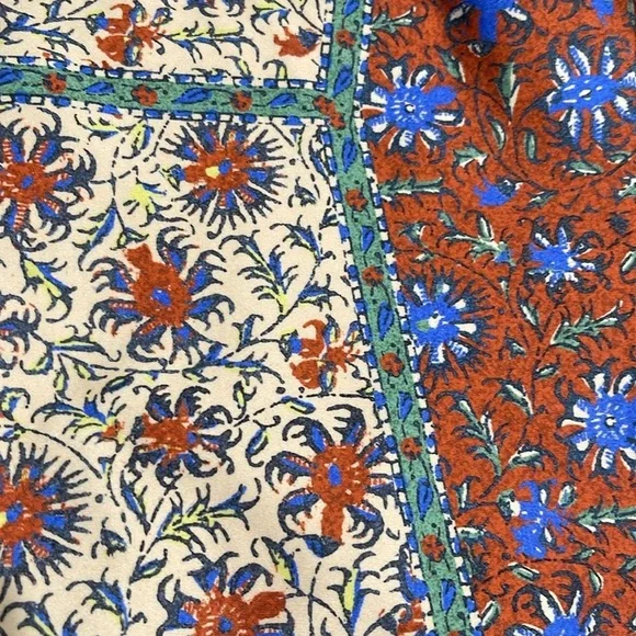 BOTEH Clementine Zoey Button Detail Multi Print One Piece Swimsuit SZ L - Picture 2 of 10